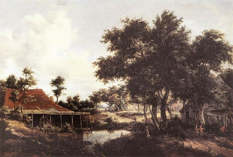 Meindert Hobbema The Water Mill